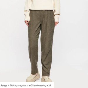Kotn Port Wool Trouser in houndstooth 423